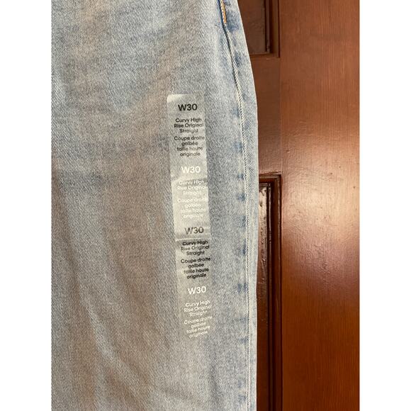 Calvin Klein curvy high rise, original straight size 30 - Picture 2 of 8